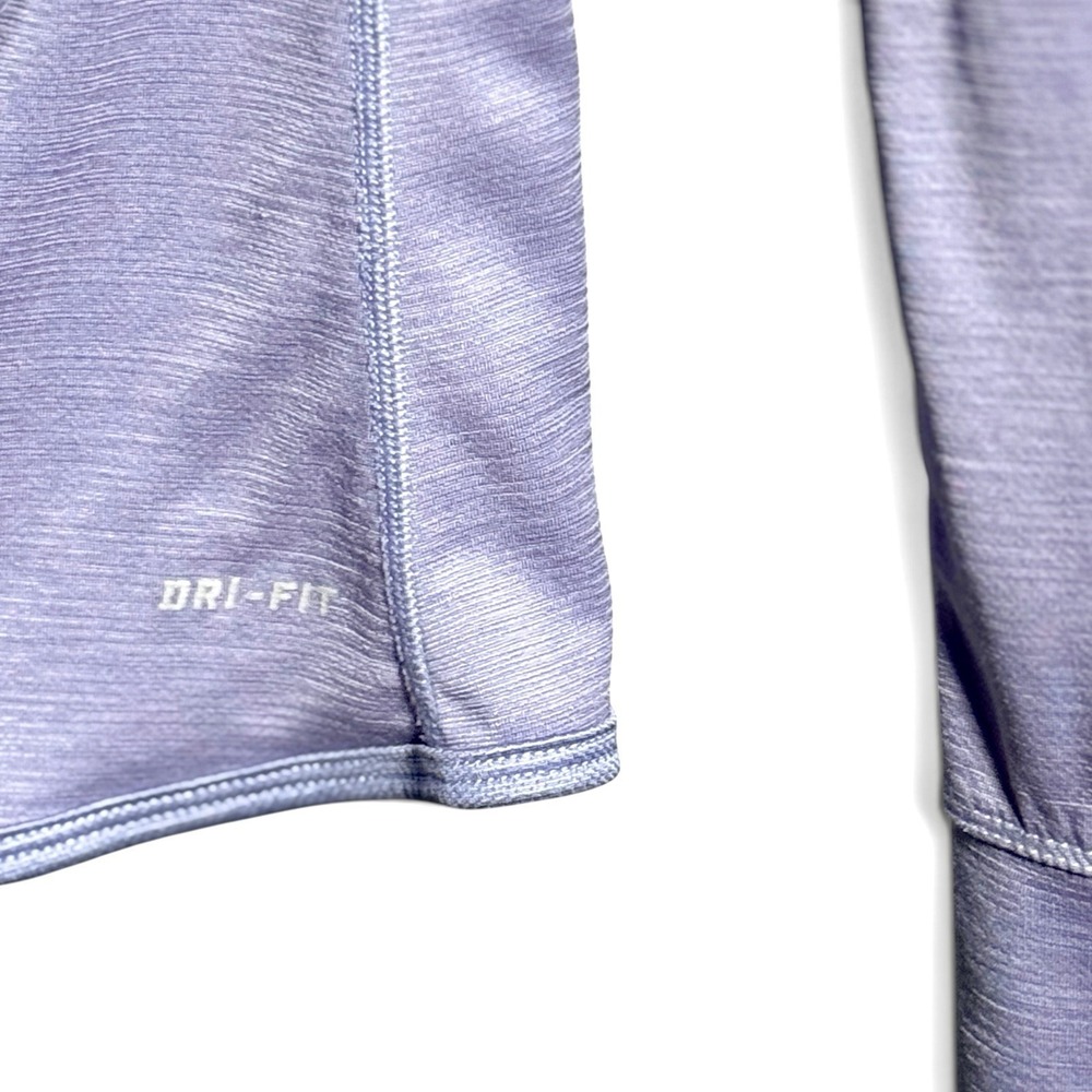 Nike Wool Hoodie Women's L Lavender Dri-FIT Gorpcore Running Wool Blend - Picture 3 of 9
